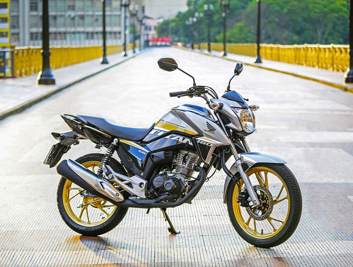 Honda CG 160 Titan S 2020 está presente no Salão Duas ...